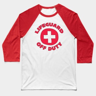 Off Duty Guard Baseball T-Shirt